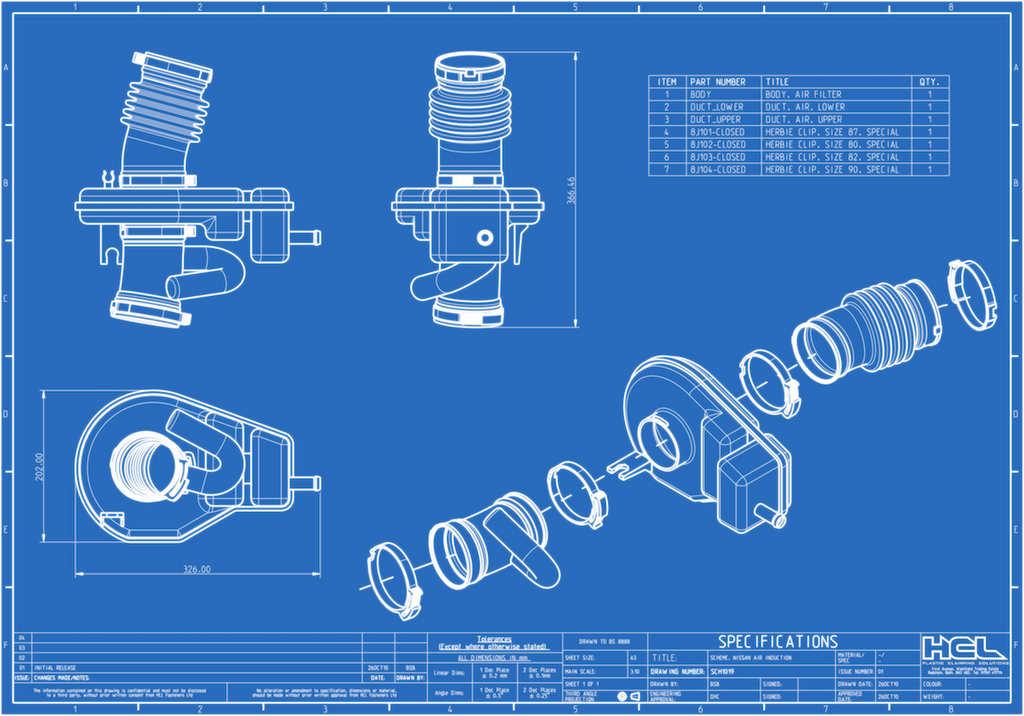 Design and Installation of Hose Clamps HCL Clamping UK/Europe