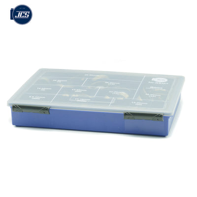 JCS Hi-Grip Assortment Box | Stainless Steel | W4 304SS | HGSAB2 | 76 pcs