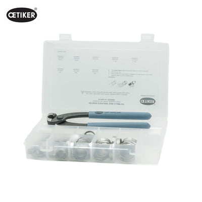 Oetiker Stepless Ear Hose Clamp Kit - 81 pcs