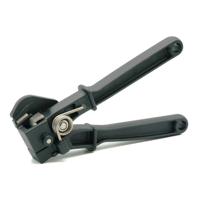 Black Smart® Band Flex Tool, 12.7mm, with spring mechanism for tensioning cable lashing straps.