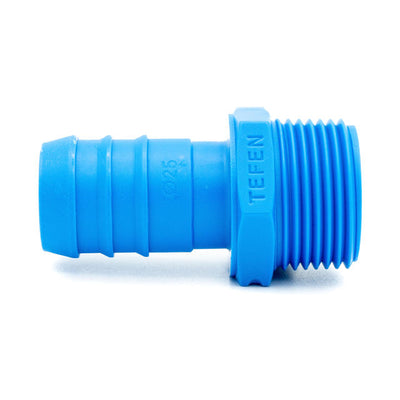 New - Tefen | BSPT Male Connector | Blue PA66