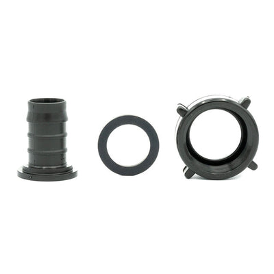 New - Tefen | BSP Female Swivel Connector + Washer | Black PP
