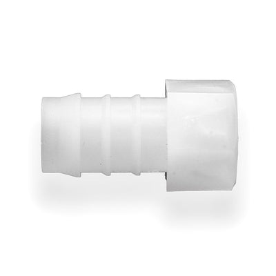 Tefen | BSPT Female Hose Connector | White PVDF