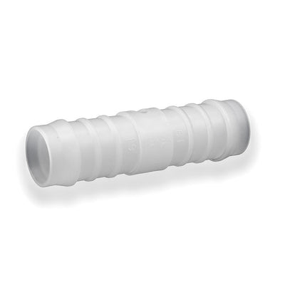 Tefen | Straight Union/Equal Hose Connector | White PVDF