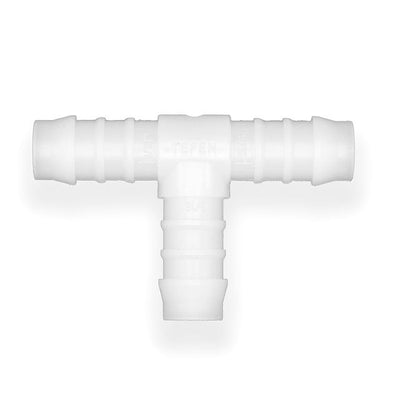 Tefen | T/Branch Union/Equal Hose Connector | White PVDF