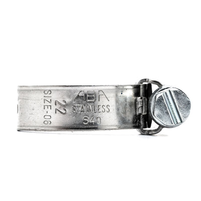 ABA | NOVA Worm Drive Hose Clip | 9mm Band Width | W4 304 Stainless Steel 8.0mm - 14.0mm (0.31-0.55in) - HCL Fasteners EU - Image 4
