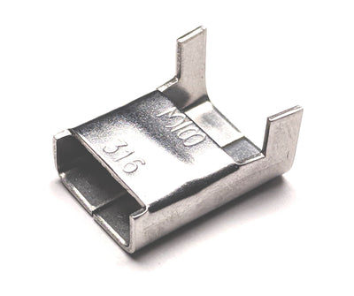 Band-It | Marine Grade Buckles (Seals) | 316 Stainless Steel | Suitable for 316 Steel Banding 6.35mm - (0.25in) - HCL Fasteners EU - Image 5