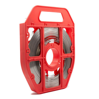 Band-It | Steel Banding Coloured Dispenser Reels | 201 Stainless Steel | Various Widths 9.52mm (0.37in) / 30.5m Reel - Yellow - HCL Fasteners EU - Image 7