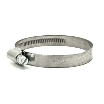 HCL | Din Style Worm Drive Hose Clamp | 12mm Wide | W4 Material | 304 Stainless Steel Band 12.0mm - 20.0mm (0.47-0.79in) - HCL Fasteners EU - Image 4