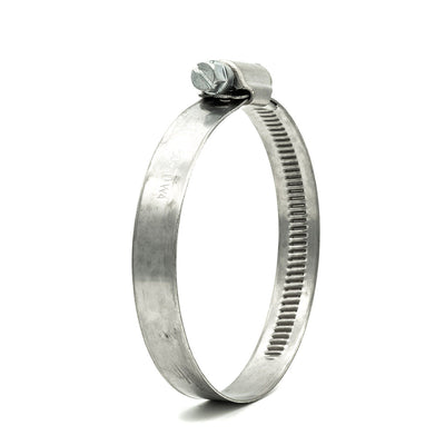 HCL | Din Style Worm Drive Hose Clamp | 12mm Wide | W4 Material | 304 Stainless Steel Band 12.0mm - 20.0mm (0.47-0.79in) - HCL Fasteners EU - Image 1