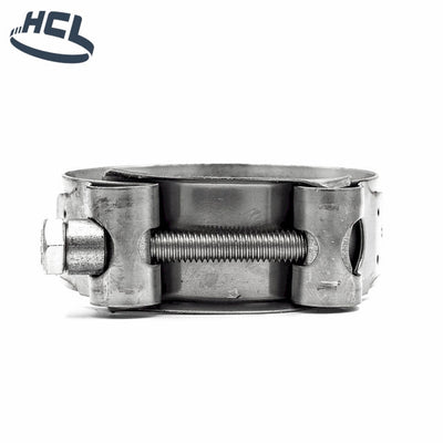 Heavy Duty Hose Clamp - Bolt & Barrel Style - 113-121mm - 304SS-HCL Clamping UK/Europe