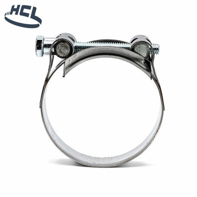 Heavy Duty Hose Clamp - Bolt & Barrel Style - 131-139mm - 430SS-HCL Clamping UK/Europe
