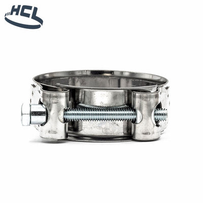 Heavy Duty Hose Clamp - Bolt & Barrel Style - 131-139mm - 430SS-HCL Clamping UK/Europe
