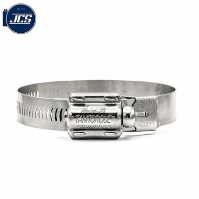 JCS Tamtorque | Tamper Resistant Worm Drive Hose Clamp | 16mm Band Width | W4 304SS Band | Suitable for Sign Fixing 55.0mm - 70.0mm (2.17-2.76in) - HCL Fasteners EU - Image 3