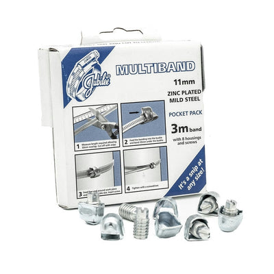 Jubilee Multiband Pocket Pack 11mm - ZP Steel-HCL Clamping UK/Europe
