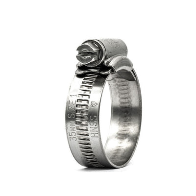 Jubilee | The Original Worm Drive Hose Clip | BSi Standard | Kite Marked | Marine Grade W5 316SS 9.5mm - 12.0mm (0.37-0.47in) - HCL Fasteners EU - Image 1