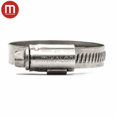 Mikalor ASFA L W5 316SS - Width 9mm Dia 25-40mm-HCL Clamping UK/Europe