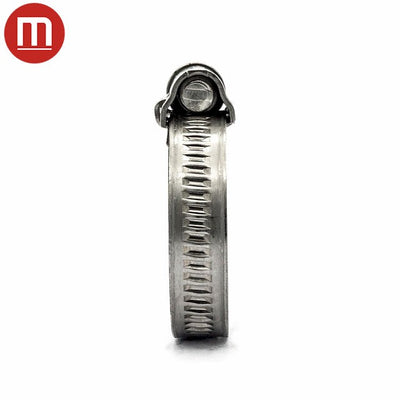 Mikalor ASFA L Worm Drive Hose Clamp - 70-90mm - 304SS - 9mm Wide-HCL Clamping UK/Europe