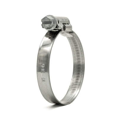 Mikalor | ASFA-L Worm Drive Hose Clamp | 9mm Embossed Band | W3 | 430SS Band | 304SS Screw 8.0mm - 16.0mm (0.31-0.63in) - HCL Fasteners EU - Image 1