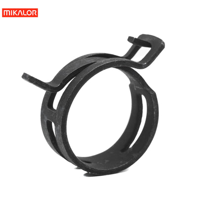 Mikalor Spring Band Clamp Black Steel 32.5-39.0mm-HCL Clamping UK/Europe