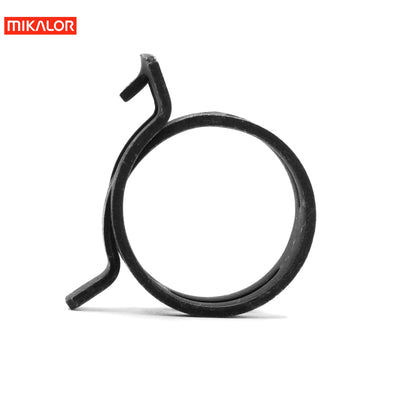 Mikalor Spring Band Clamp Black Steel 32.5-39.0mm-HCL Clamping UK/Europe