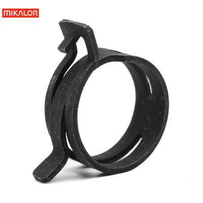 Mikalor Spring Band Clamp Black Steel 32.5-39.0mm-HCL Clamping UK/Europe