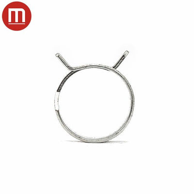 Mikalor Spring Clip W1 Zinc Plated Dia 8mm - HCL Clamping USA- MIK-SPCL-W1-8