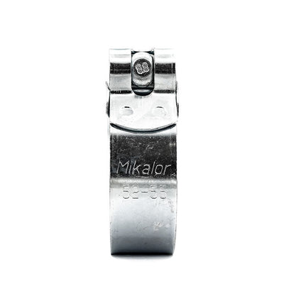 Mikalor | SUPER Heavy Duty Hose Clamp | Bolt & Barrel Construction | W1 Zinc Plated Steel 17.0mm - 19.0mm (0.67-0.75in) - HCL Fasteners EU - Image 3