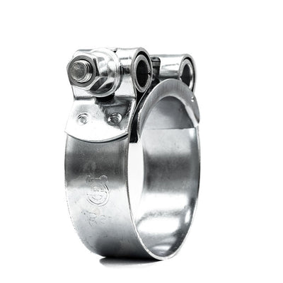Mikalor | SUPER Heavy Duty Hose Clamp | Bolt & Barrel Construction | W1 Zinc Plated Steel 17.0mm - 19.0mm (0.67-0.75in) - HCL Fasteners EU - Image 1