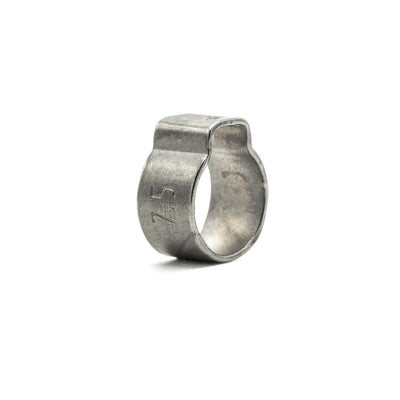 Oetiker| Single Ear Hose Clamps | W4 304 Stainless Steel | Tamper Proof 2.9mm - 3.3mm (0.11-0.13in) - HCL Fasteners EU - Image 1
