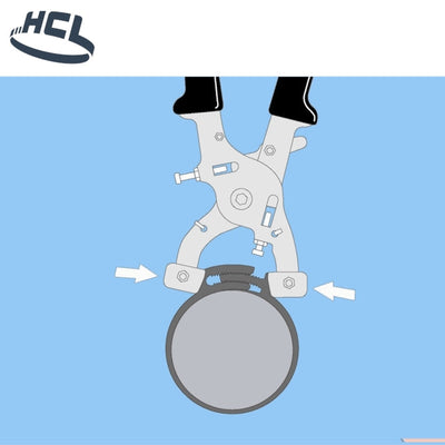 Plastic Hose Clamp - Herbie Clip Fitting Tool-HCL Clamping UK/Europe