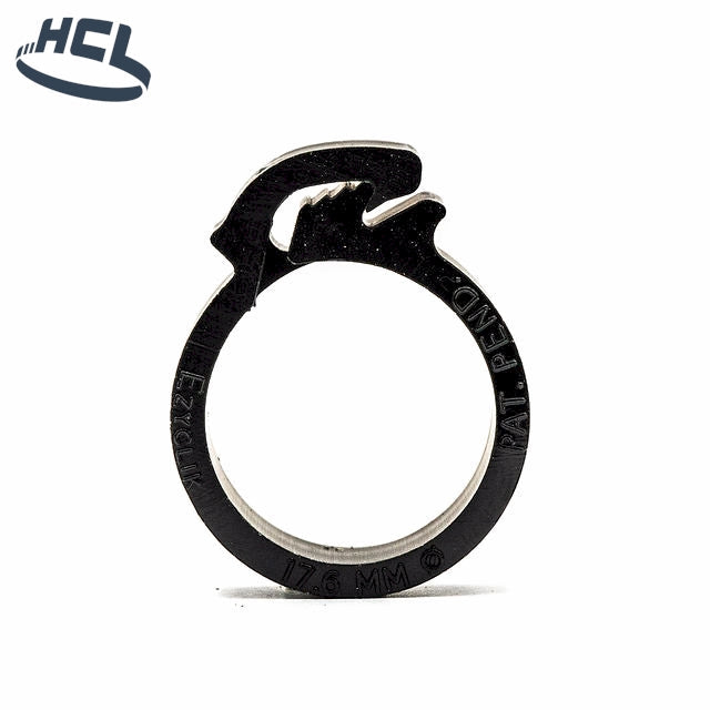 Buy HCL Plastic Hose Clip - Ezyclik - 15.7mm Black - PA66 – HCL Clamping UK