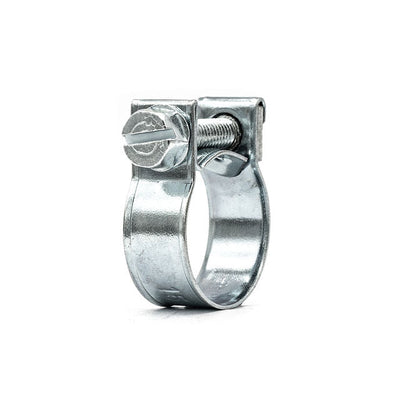 Screw Hose Clamp - Mini - Petrol Pipe - 29-31mm - Zinc Plated-HCL Clamping UK/Europe