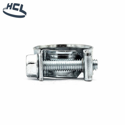 Screw Hose Clamp - Mini - Petrol Pipe - 8-10mm - Zinc Plated-HCL Clamping UK/Europe