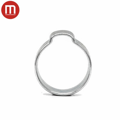 Single Ear Hose Clamp - 16-18mm - Zinc Plated Steel-HCL Clamping UK/Europe