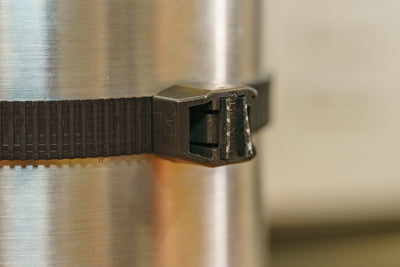 Smart Band Flex Locking Head Buckle being used with POM strap