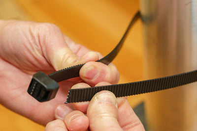 Smart Band Flex Locking Head Buckle and strap before closing