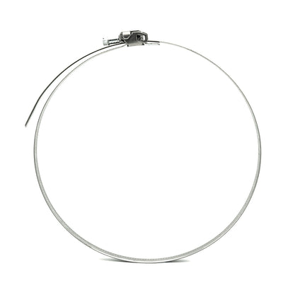 Tridon | Quick Release Worm Drive Hose Clamp | 12mm Wide | Flat Head | W2 430SS Band 50.0mm - 100.0mm (1.97-3.94in) - HCL Fasteners EU - Image 2
