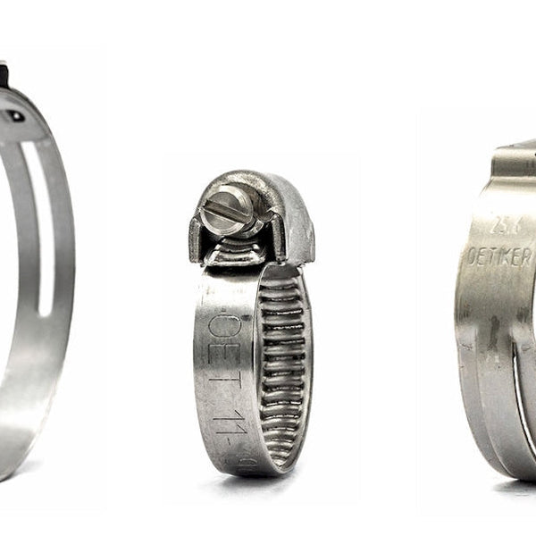 Oetiker 10500344 Zinc-Plated Steel Hose Clamp With Mechanical Interlock