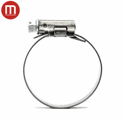 Mikalor Worm Drive Hose Clamp - 60-80mm - ASFA S - 430SS - 12mm Wide