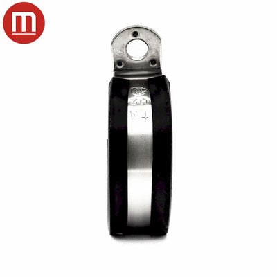 Metal P Clip (Rubber Lined) - Max Dia-34mm - Width-15mm