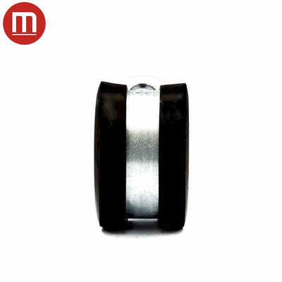 Metal P Clip (Rubber Lined) - Max Dia-38mm - Width-20mm