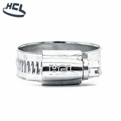 HCL Worm Drive Hose Clamp - 25-38mm - Zinc Plated Steel