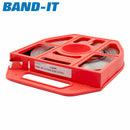 Band-It - Band 201SS 3/4" 30.5m Reel Red Dispenser