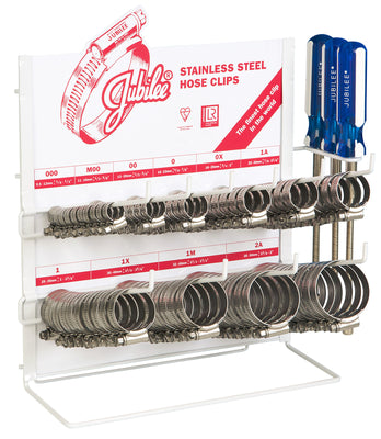 Jubilee Clip Dispenser 304 Stainless Steel 100pcs
