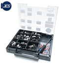 JCS Hi-Grip 304 Stainless Steel Hose Clamp Assortment Kit - 115 Piece