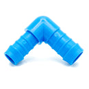 New - Tefen | Elbow Reducing Hose Connector | Blue PA66