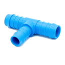 New - Tefen | T/Branch Reducing Hose Connector | Blue PA66