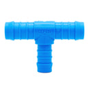 New - Tefen | T/Branch Reducing Hose Connector | Blue PA66
