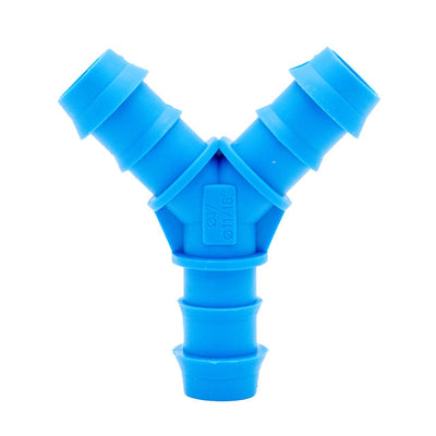 New - Tefen | Y Union/Equal Hose Connector | Blue PA66